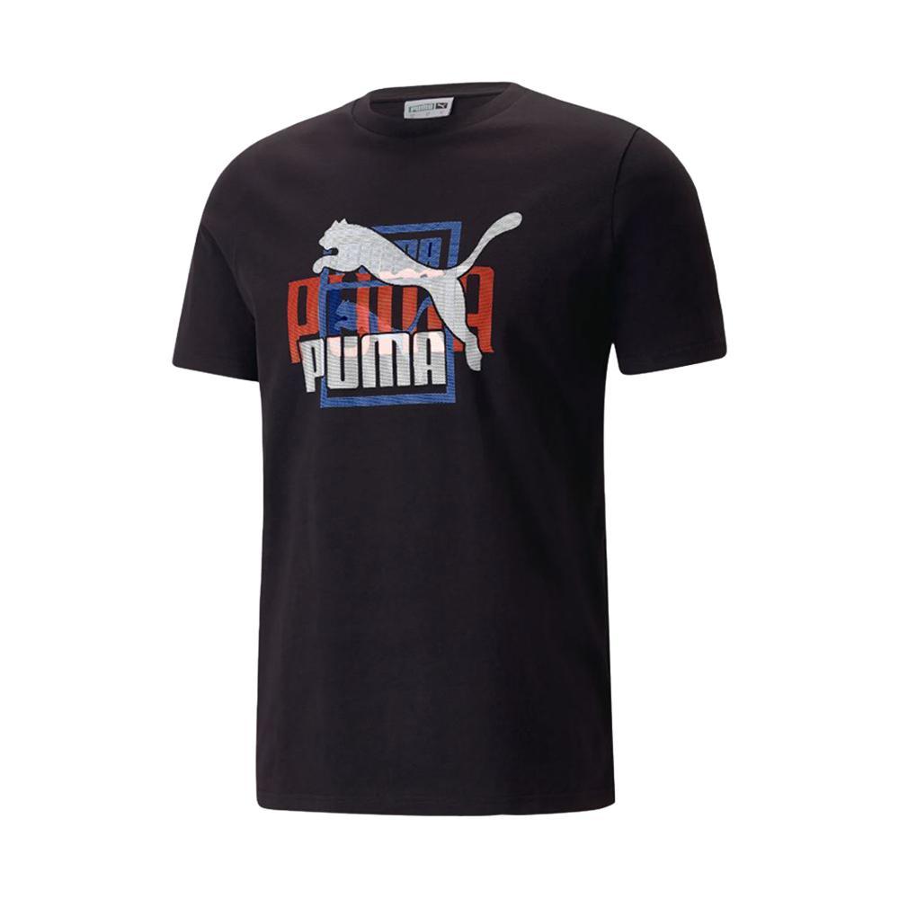 puma t-shirt puma. nero - foto 1