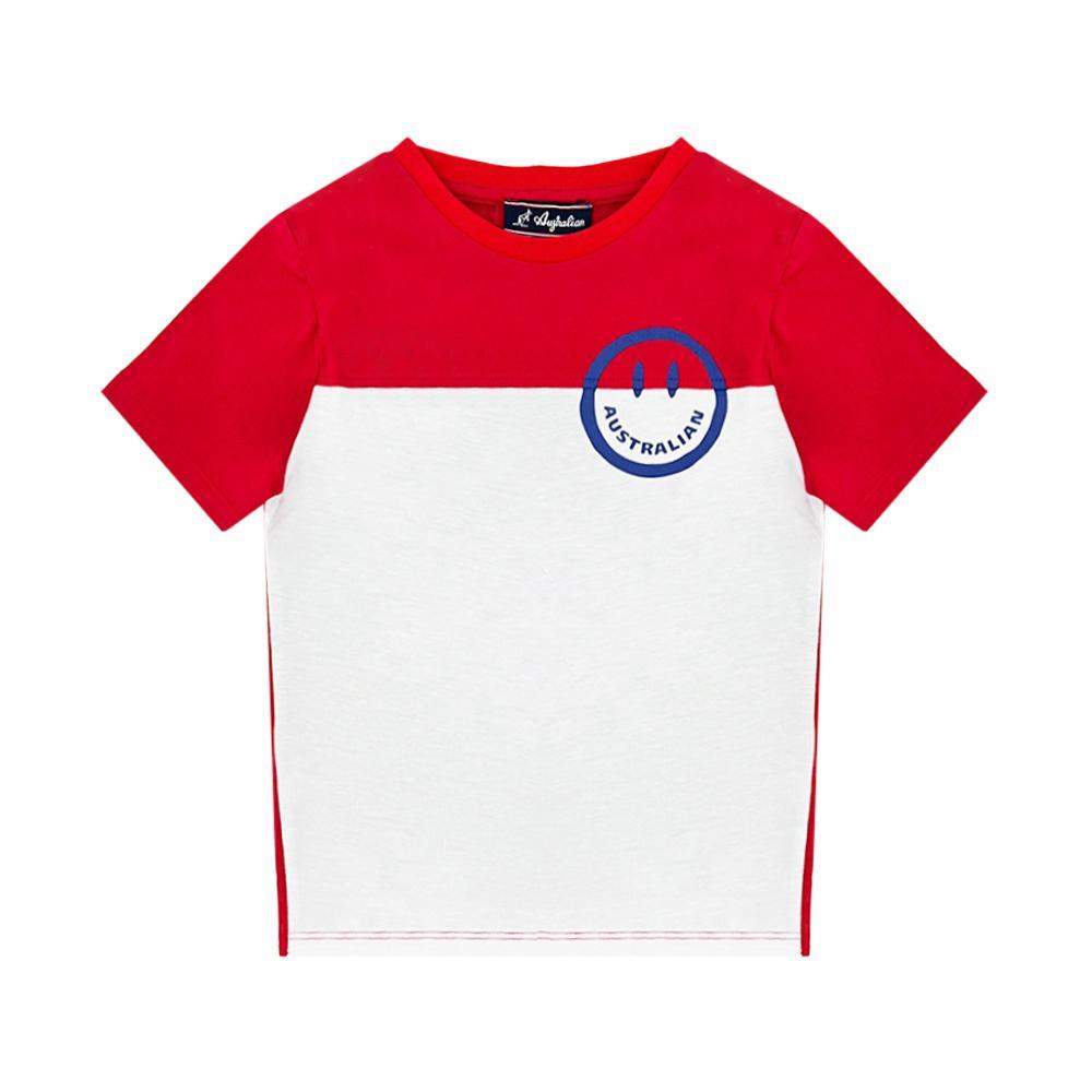 australian t-shirt australian. rosso/bianco - foto 1