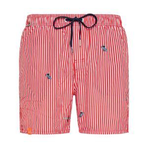 Boxer mare . bianco/rosso