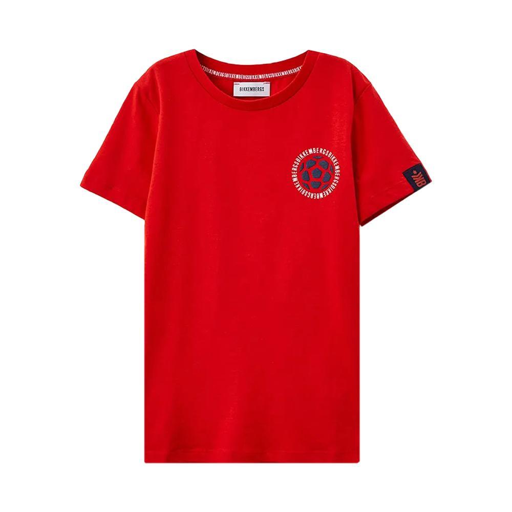 bikkembergs t-shirt bikkembergs. rosso - foto 1