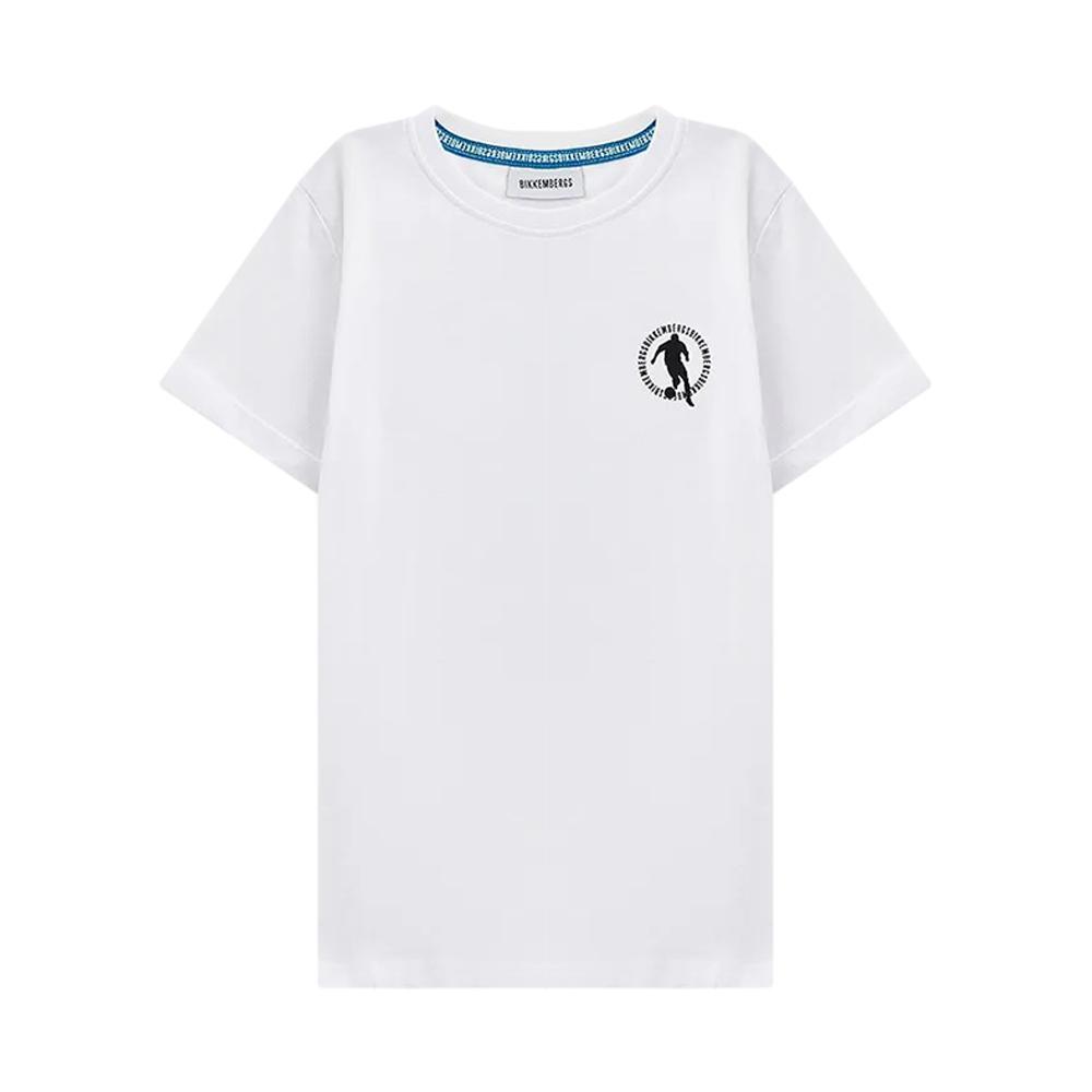 bikkembergs t-shirt bikkembergs. bianco - foto 1