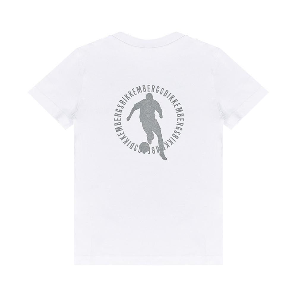 bikkembergs t-shirt bikkembergs. bianco - foto 2