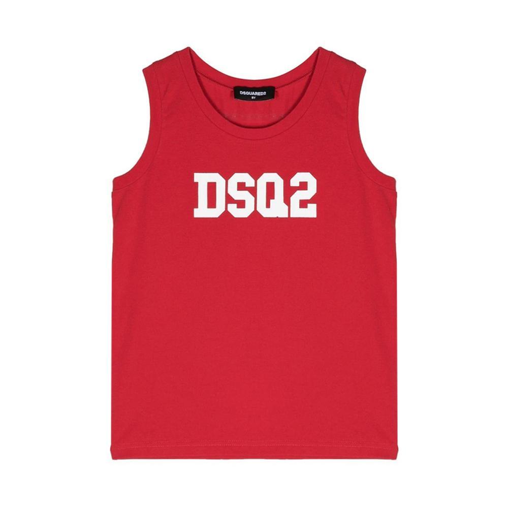 dsquared canotta dsquared. rosso - foto 1