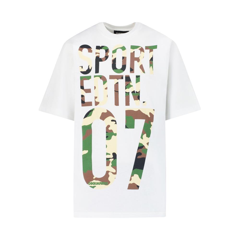 dsquared t-shirt dsquared. bianco - foto 1