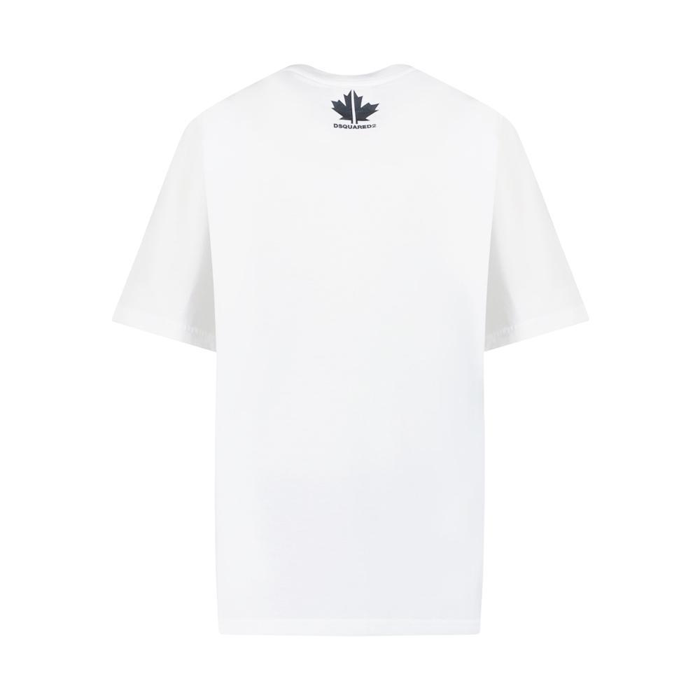 dsquared t-shirt dsquared. bianco - foto 2