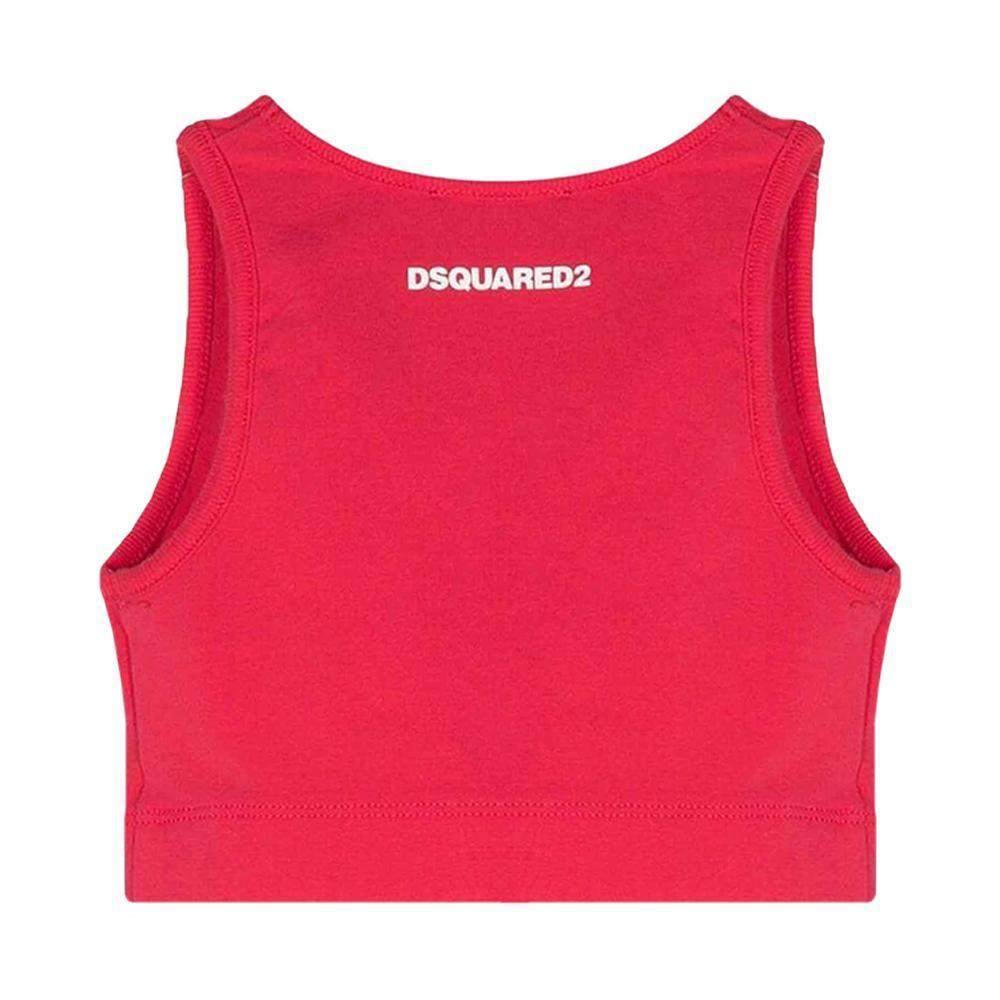 dsquared top dsquared. fucsia - foto 2