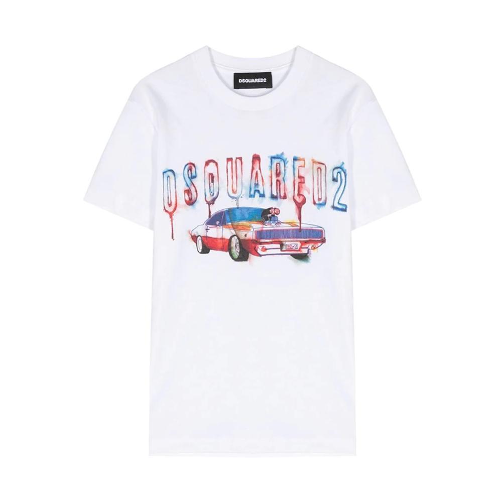 dsquared t-shirt dsquared. bianco - foto 1