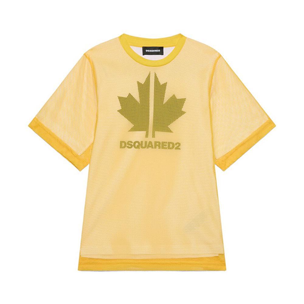 dsquared maglietta dsquared. giallo - foto 1