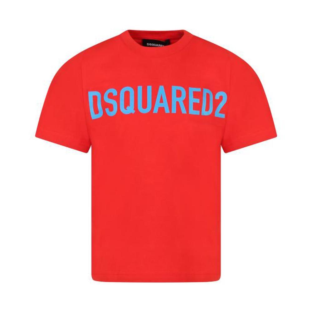 dsquared t-shirt dsquared. rosso - foto 1