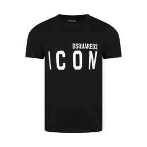 T-shirt dsqaured. nero