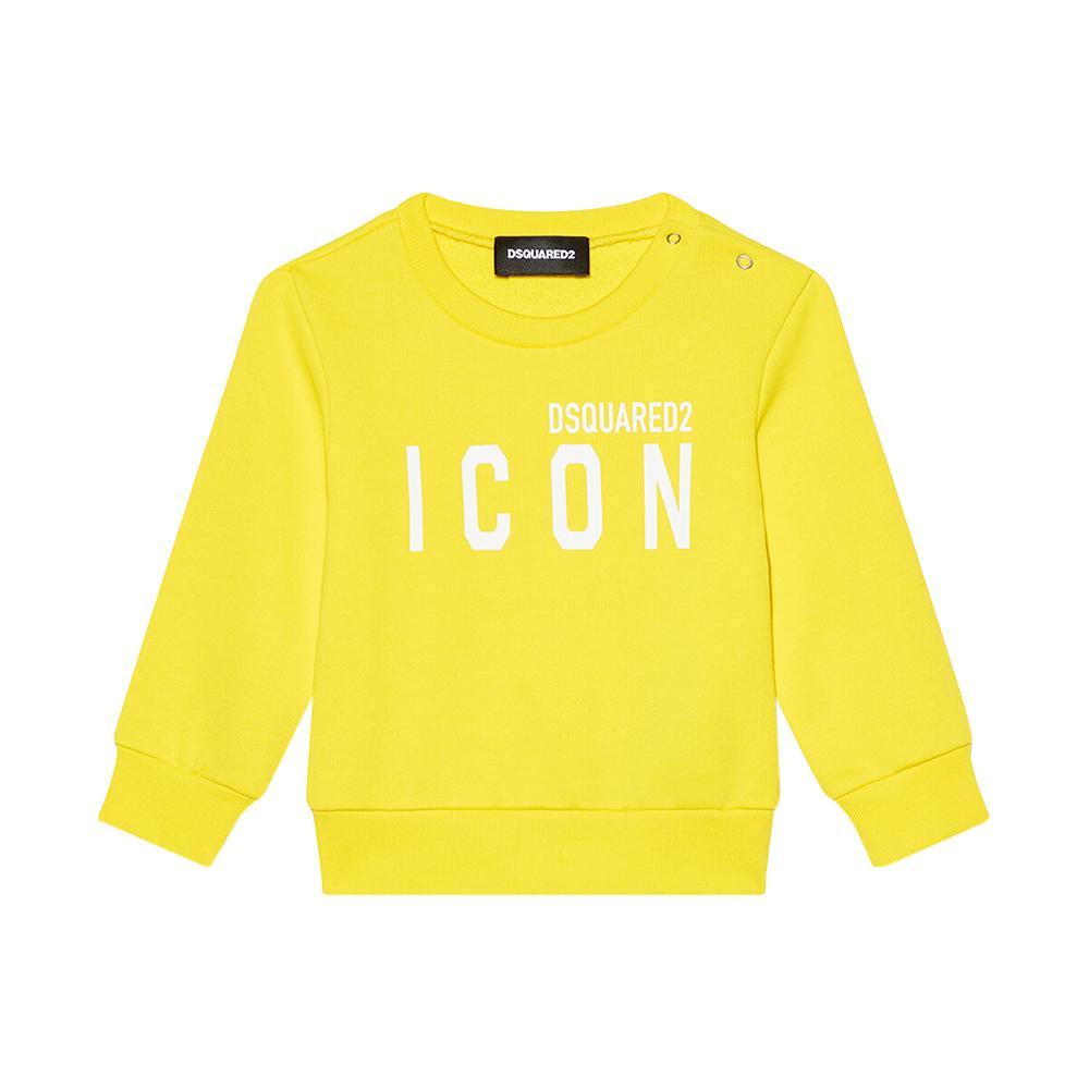 dsquared felpa dsquared. giallo - foto 1