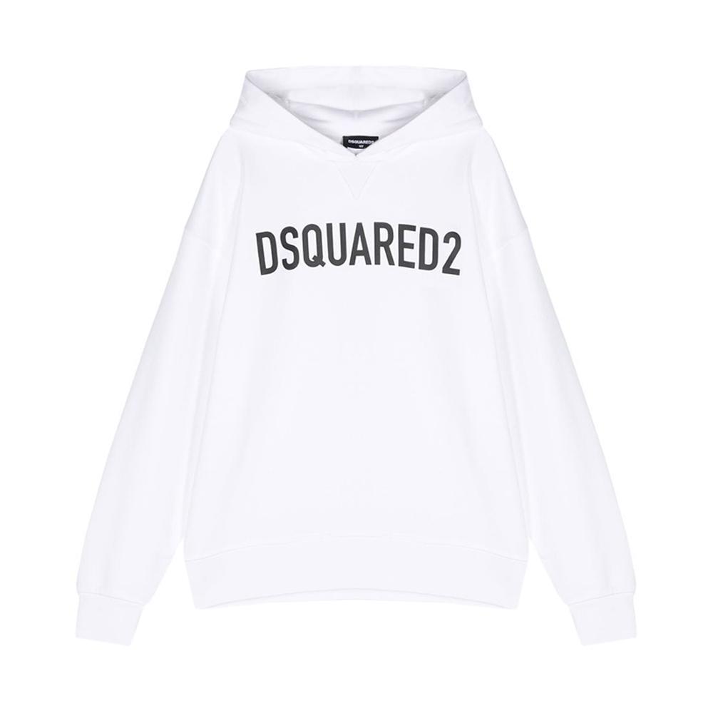 dsquared felpa dsquared. bianco - foto 1