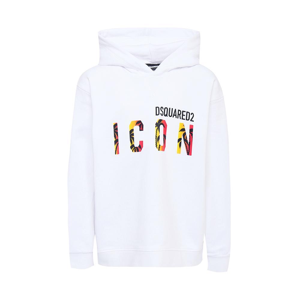 dsquared felpa dsquared. bianco - foto 1