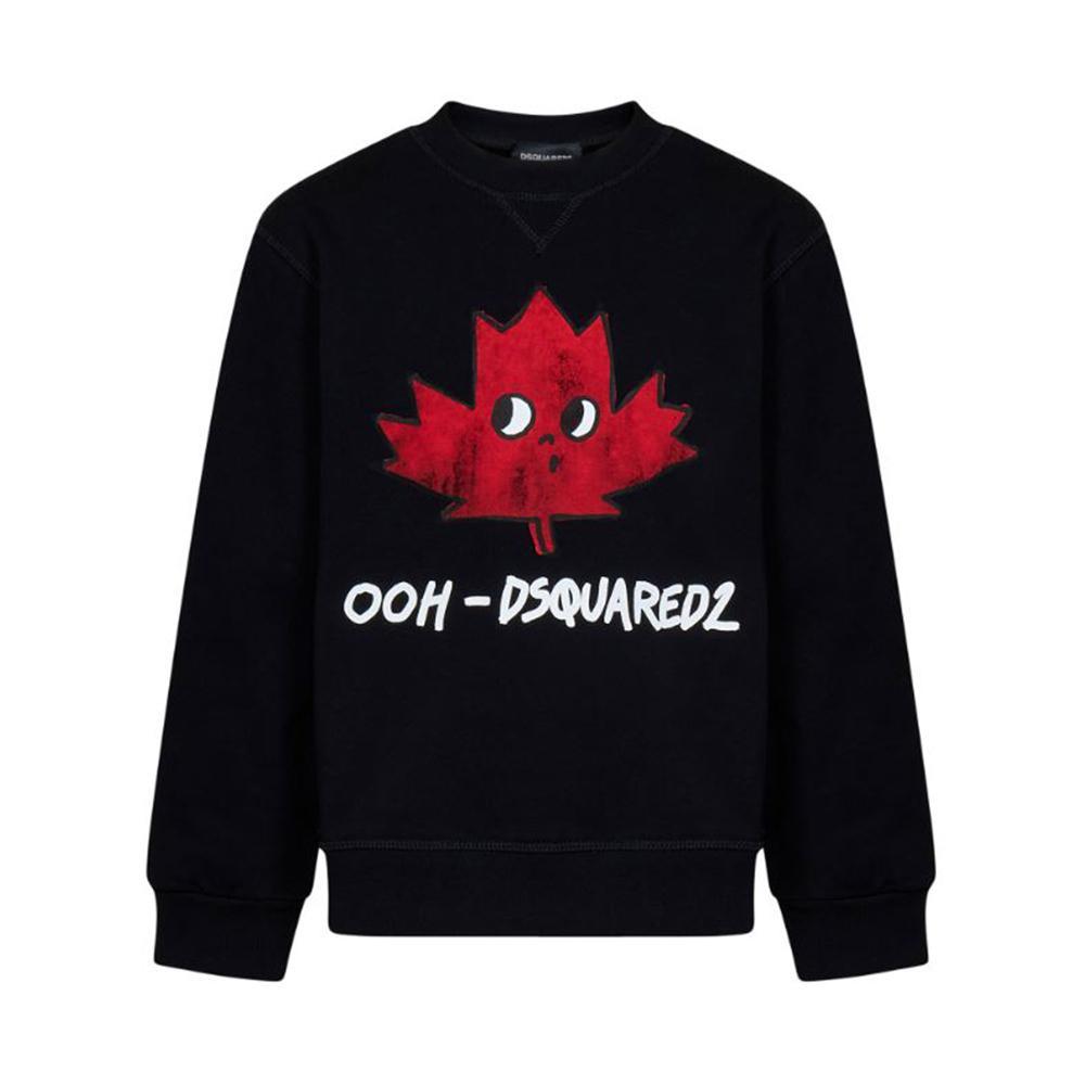 dsquared felpa dsquared. nero - foto 1