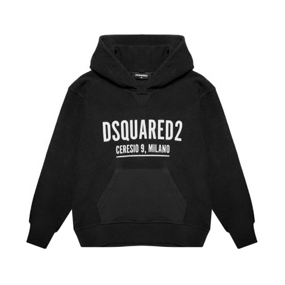 dsquared felpa dsquared. nero - foto 1