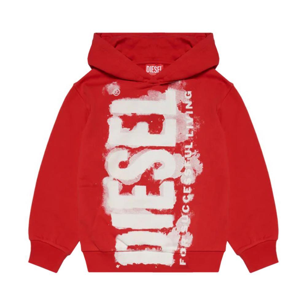 diesel felpa diesel. rosso - foto 1