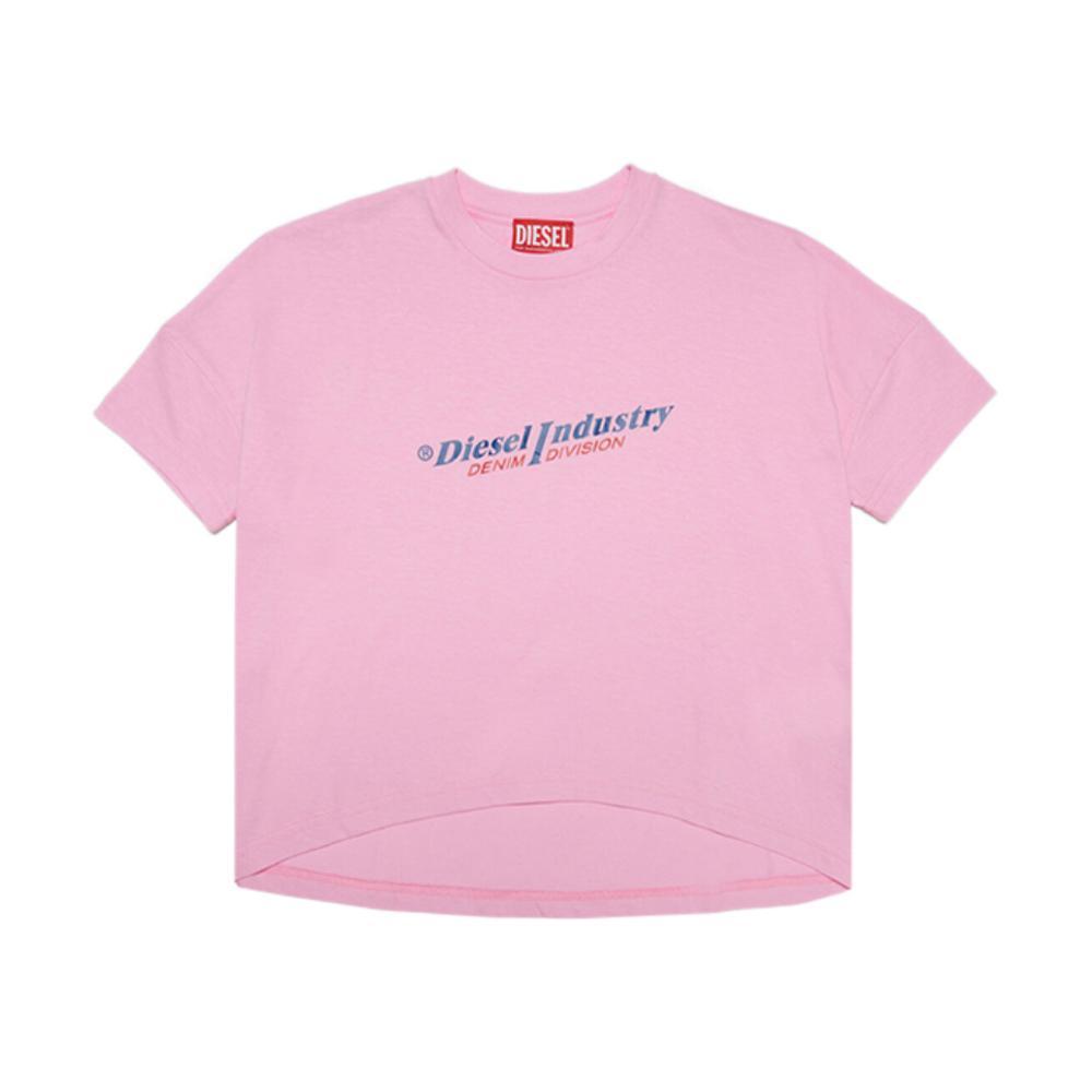 diesel t-shirt diesel. rosa - foto 1