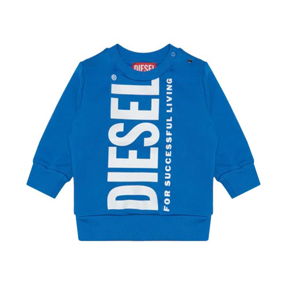 diesel felpa diesel. bluette - foto 1