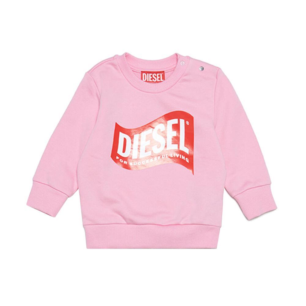 diesel felpa diesel. rosa - foto 1
