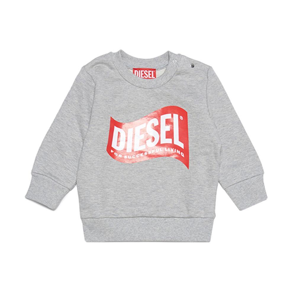 diesel felpa diesel. grigio - foto 1