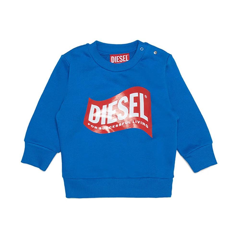diesel felpa diesel. bluette - foto 1