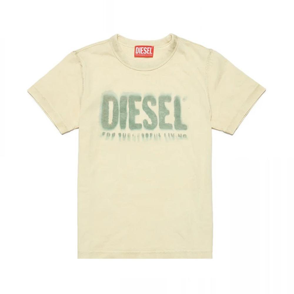 diesel t-shirt diesel. beige - foto 1