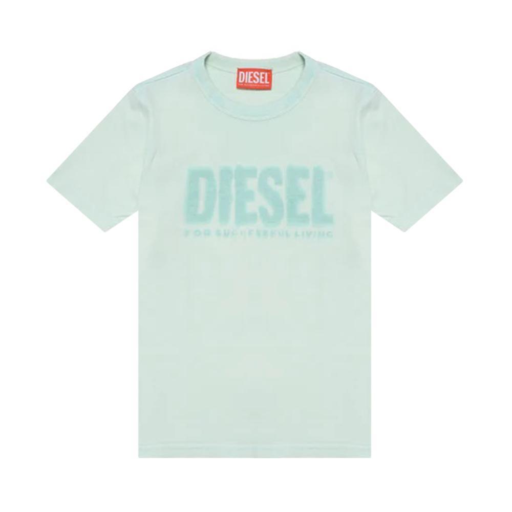 diesel t-shirt diesel. verde acqua - foto 1