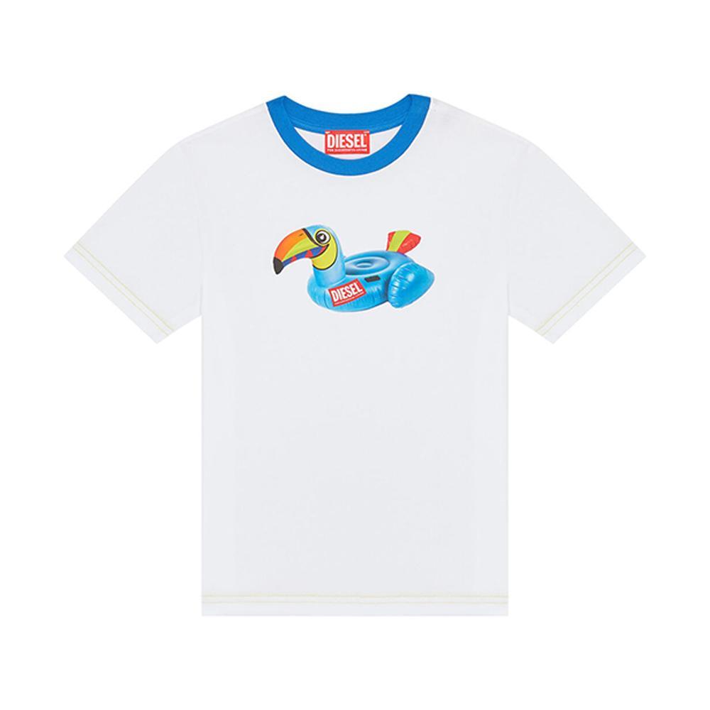 diesel t-shirt diesel. bianco - foto 1