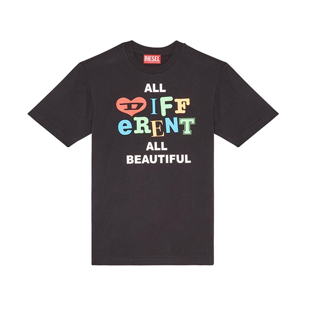 diesel t-shirt diesel. nero - foto 1