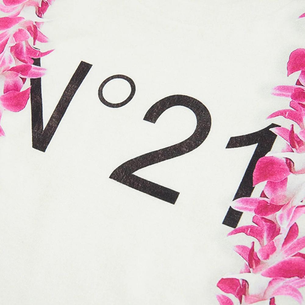 n21 t-shirt n21. bianco - foto 2