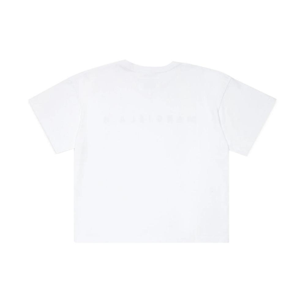 maison margiela t-shirt maison margiela. bianco - foto 3