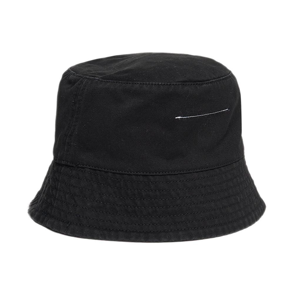 maison margiela cappello maison margiela. nero - foto 2