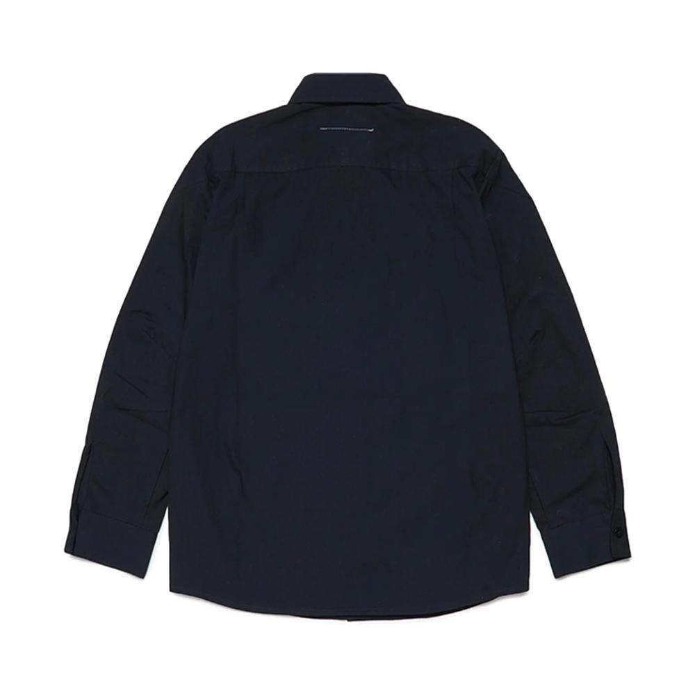 maison margiela camicia maison margiela. nero - foto 3