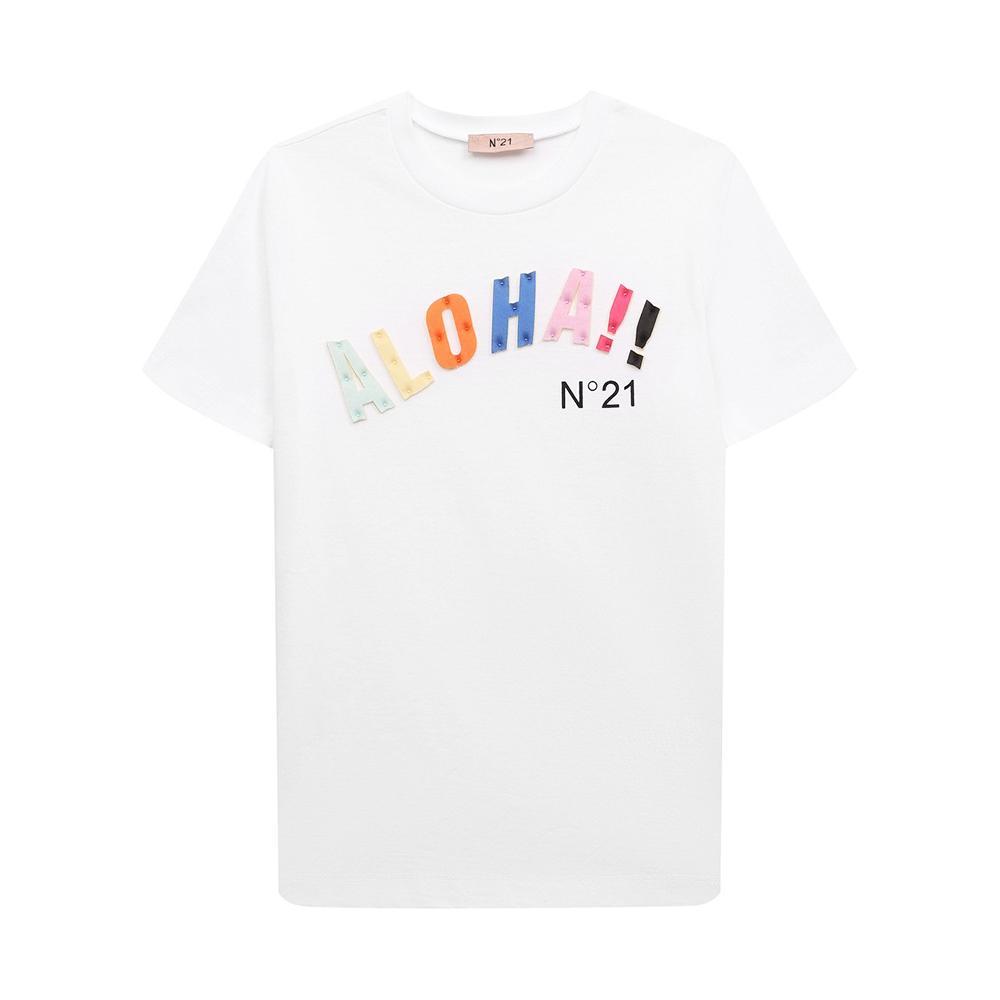 n21 t-shirt n21. bianco - foto 1