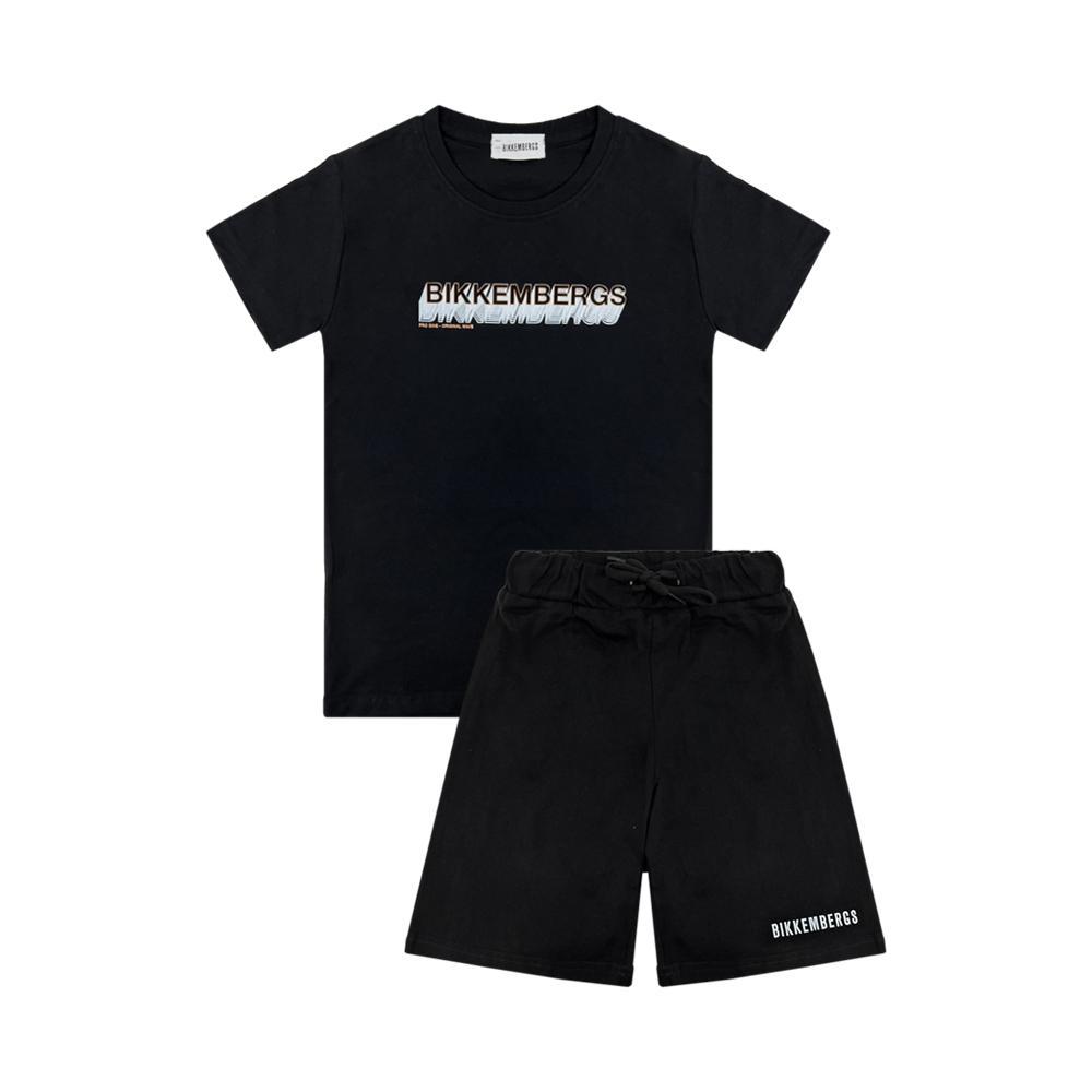 bikkembergs completo bikkembergs. nero/nero, 2pz - foto 1