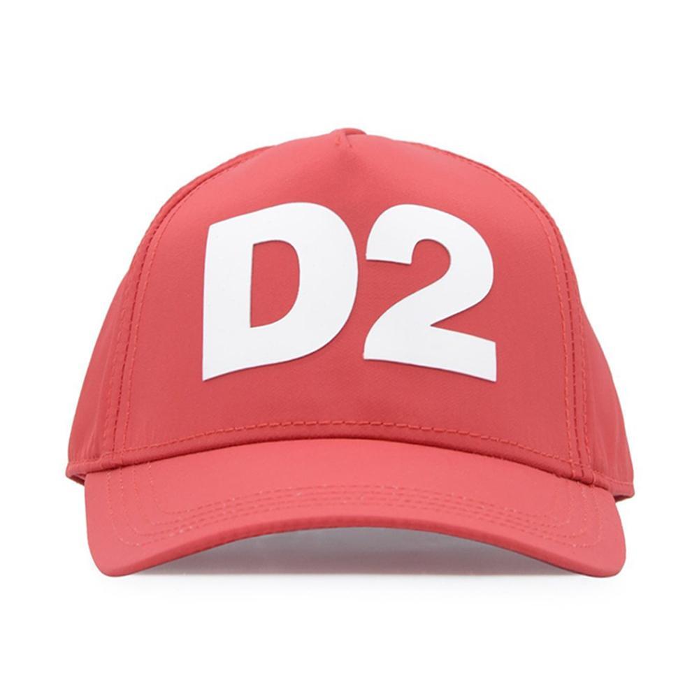dsquared berretto dsquared. rosso - foto 2