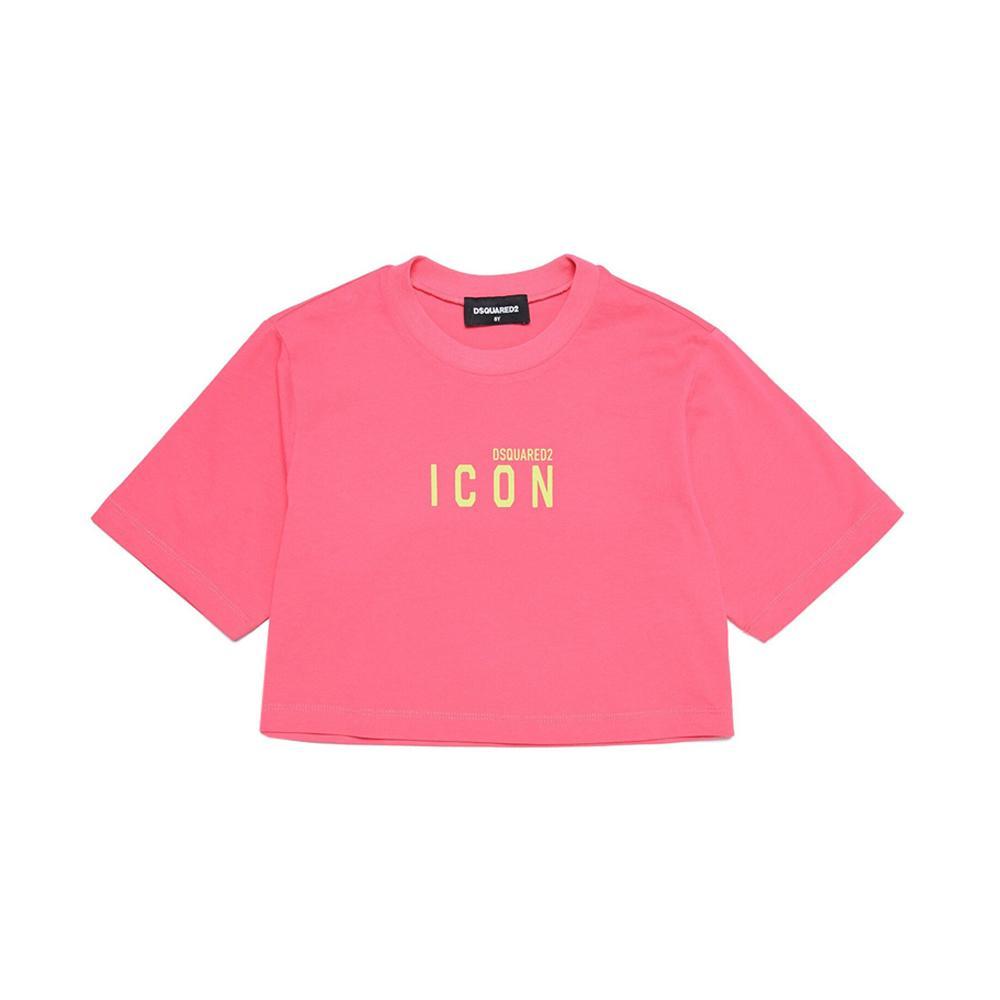 dsquared t-shirt dsquared. fucsia - foto 1
