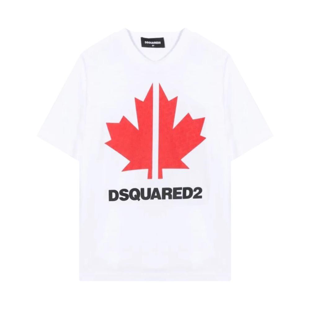 dsquared t-shirt dsquared. bianco - foto 1