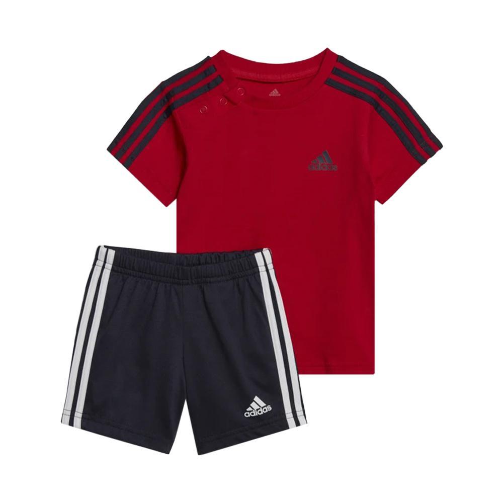 adidas completo adidas. rosso/blu, 2pz - foto 1