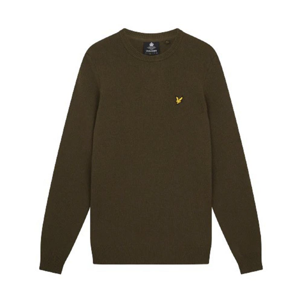lyle&scott maglioncino lyle&scott. marrone - foto 1