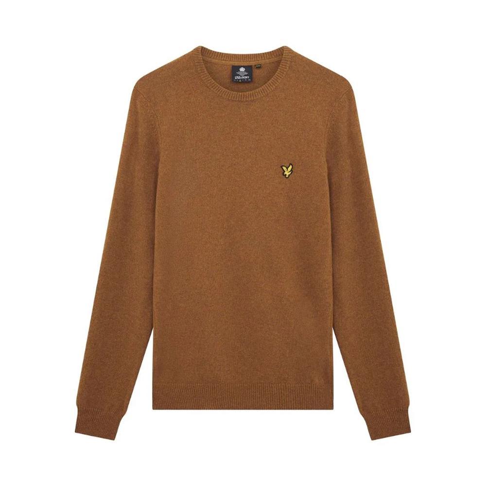 lyle&scott maglioncino lyle & scott. cammello - foto 1