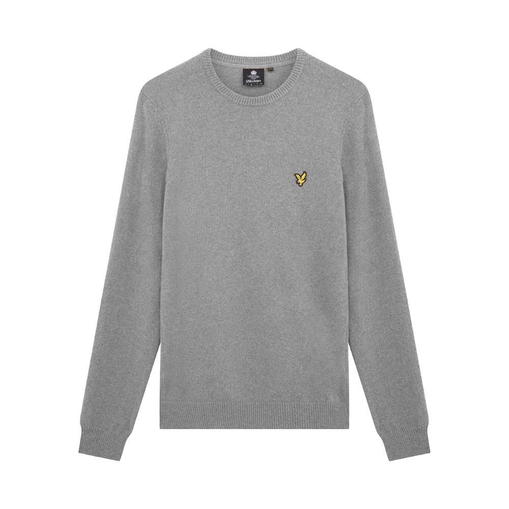 lyle&scott maglioncino lyle & scott. grigio - foto 1