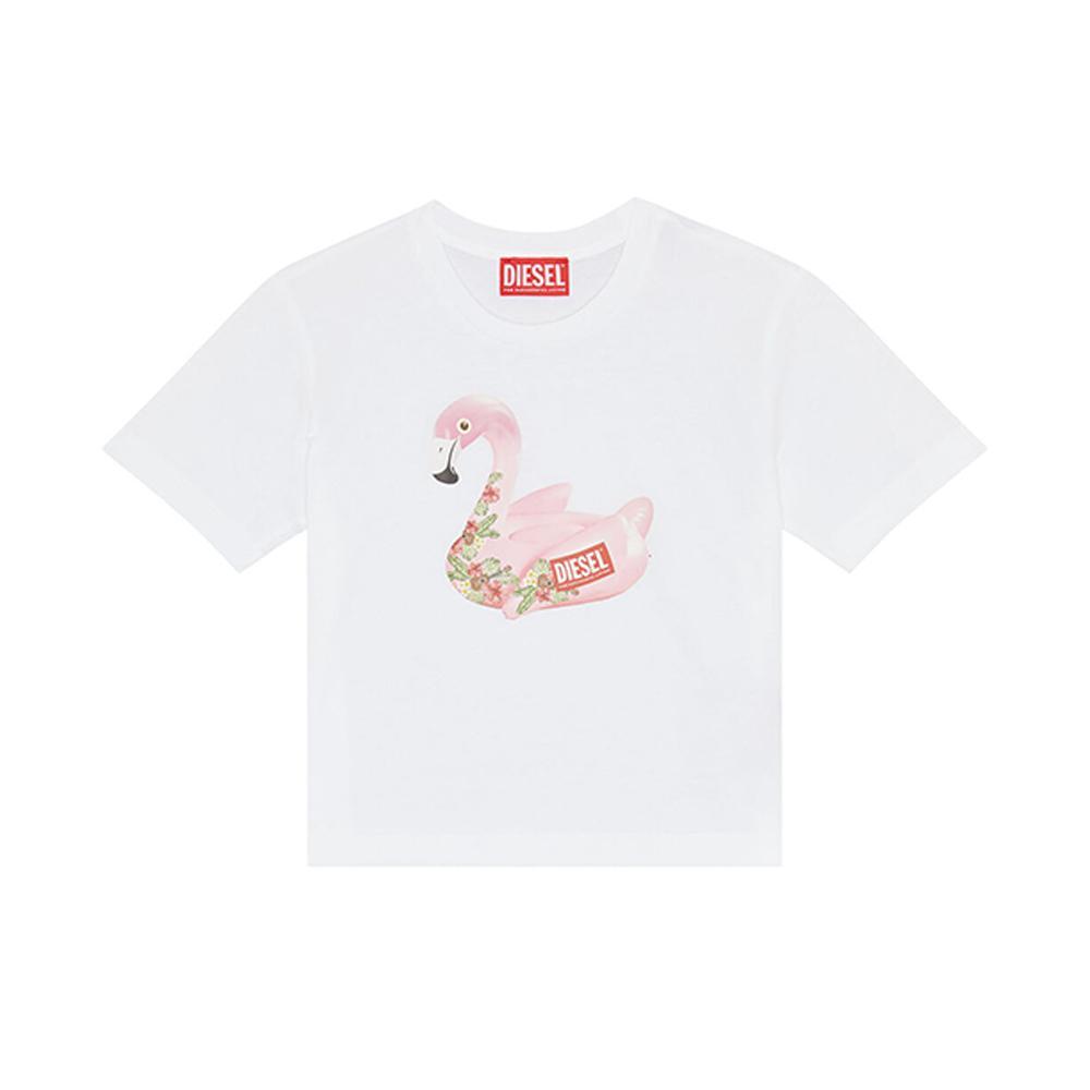 diesel t-shirt diesel. bianco - foto 1