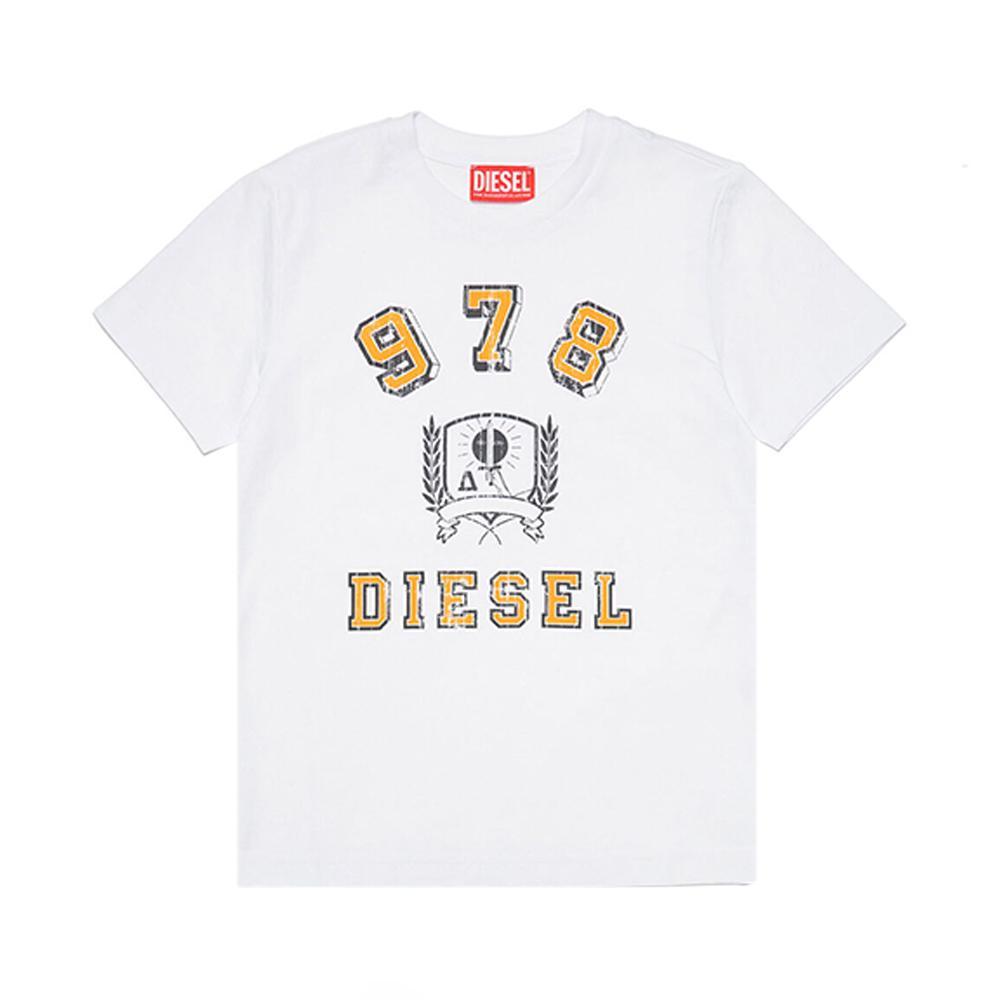 diesel t-shirt diesel. bianco - foto 1