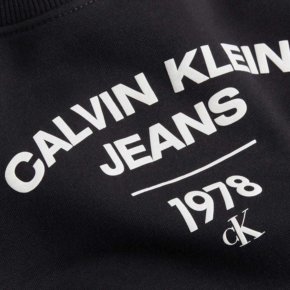 calvin klein felpa calvin klein. nero - foto 2