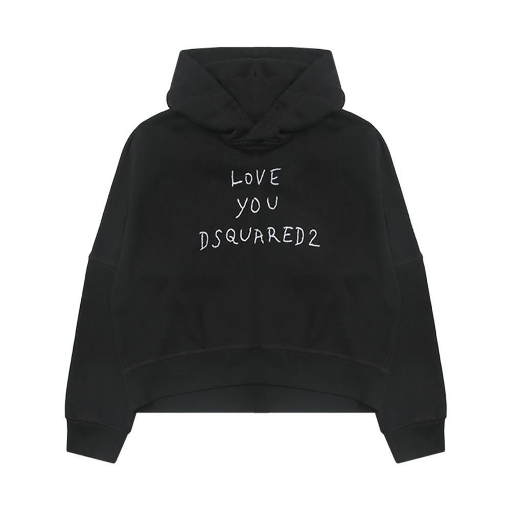dsquared felpa dsquared. nero - foto 1