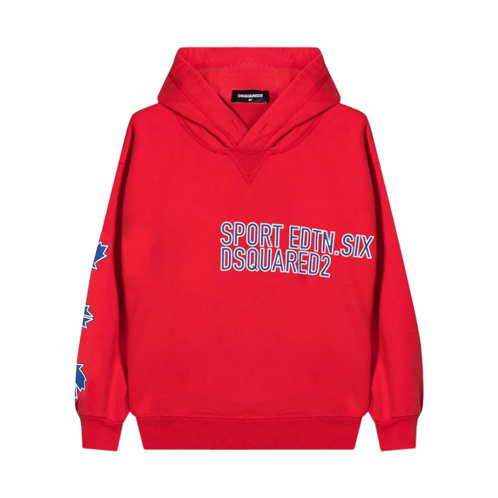 dsquared felpa dsquared. rosso - foto 1