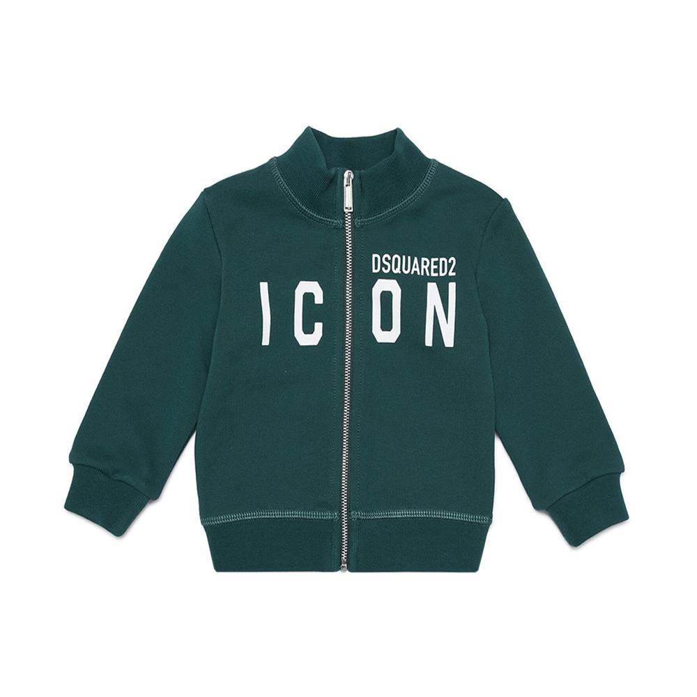 dsquared felpa dsquared. verde - foto 1