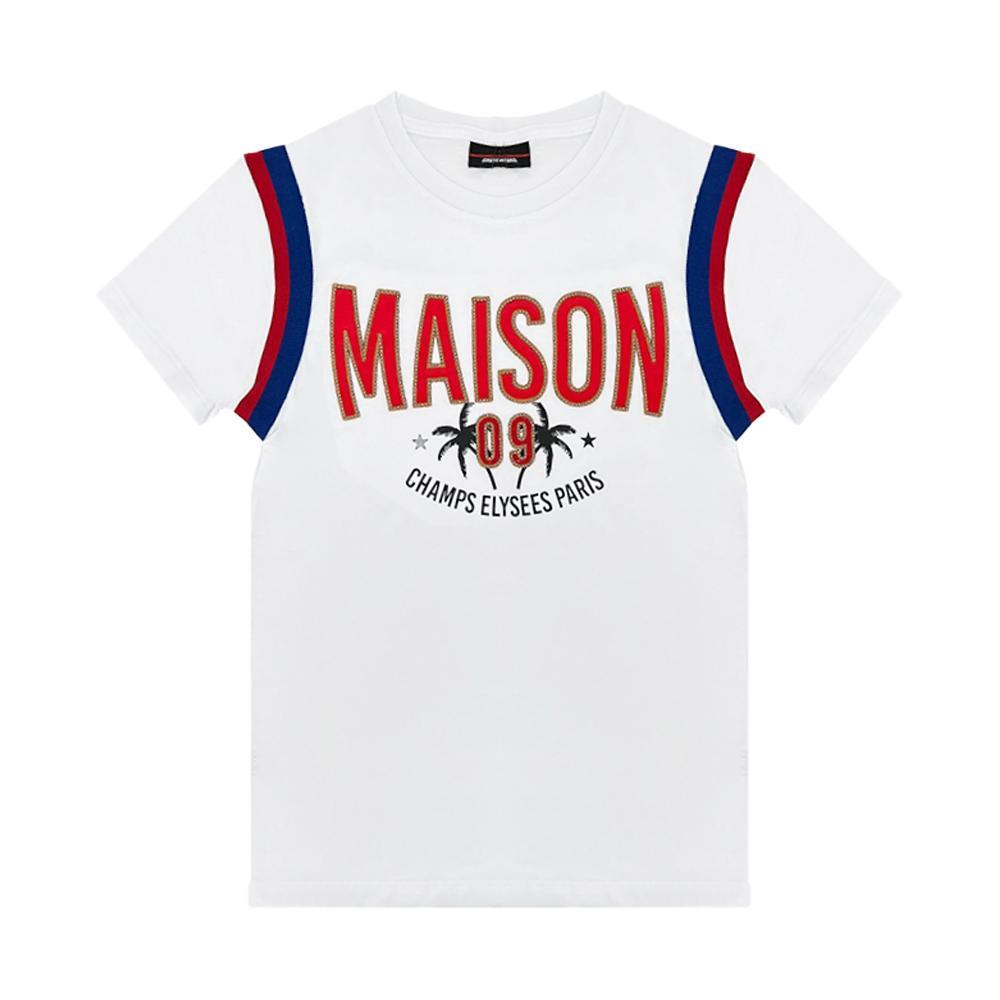 m9p t-shirt m9p. bianco - foto 1