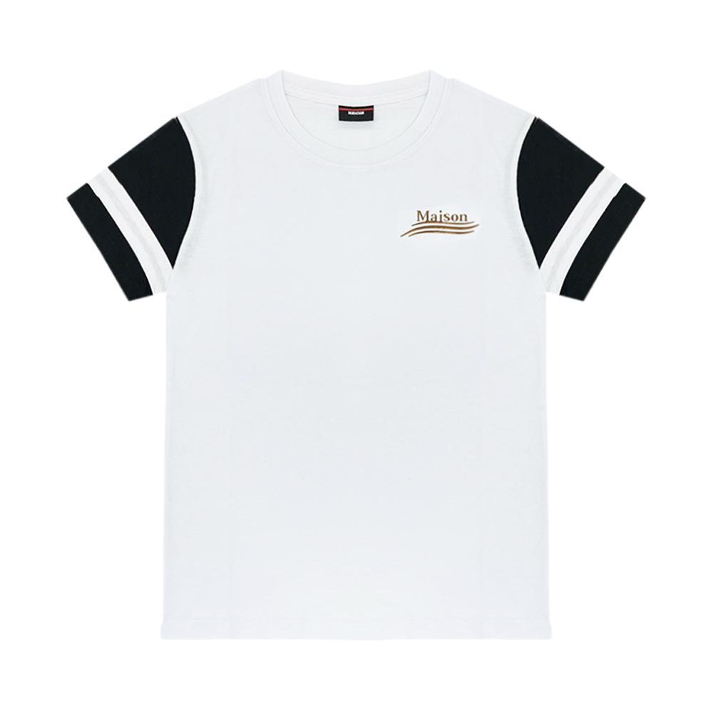 m9p t-shirt m9p. bianco - foto 1